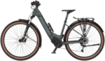 FISCHER Fahrrad E-Bike ATB TERRA T100 43 711, 10 Gang Shimano Schaltwerk Deore Schaltwerk, Mittelmotor, 711 Wh, Pedelec, Elektrofahrrad für Damen und Herren – Bild 4