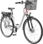 Telefunken E-Bike Cityrad Multitalent RC657, 7 Gang Shimano Nexus Schaltwerk, Nabenschaltung, Frontmotor, 536,5 Wh, Pedelec, Elektrofahrrad für Damen u. Herren – Bild 2