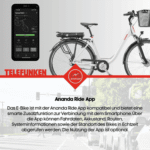 Telefunken E-Bike Cityrad Multitalent RC657, 7 Gang Shimano Nexus Schaltwerk, Nabenschaltung, Frontmotor, 536,5 Wh, Pedelec, Elektrofahrrad für Damen u. Herren – Bild 5