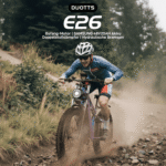 DUOTTS E-Bike Mountainbike Mountainbike E26 mit starkem Motor, 26x4’’ Reifen, 80 Nm, 8 Gang Shimano, Heckmotor, 960 Wh, , Stillvolles E-Mountainbike Elektrofahrrad für Gelände – Bild 2