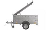 Anhänger mit Deckel Garden Trailer 200 KIPP 200×106 cm 750 kg-Neu – Bild 5