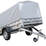 Anhänger Pkw 230×125 Garden Trailer 230 KIPP Unitrailer 750 kg mit Stützrad, Hochplane und Hochspriegel-Neu