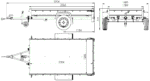 Anhänger Pkw 230×125 Garden Trailer 230 KIPP Unitrailer 750 kg mit Stützrad, Hochplane und Hochspriegel-Neu – Bild 2