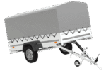 Einachsiger Anhänger Unitrailer Garden Trailer 264 KIPP-Neu