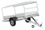 Einachsiger Anhänger Unitrailer Garden Trailer 264 KIPP-Neu – Bild 5