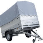 Führerschein B Anhänger Garden Trailer 230 KIPP mit Stützrad, zusätzlichen Bordwänden, Hochplane und Hochspriegel H800-Neu