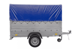 Führerschein B Anhänger Garden Trailer 230 KIPP mit Stützrad, zusätzlichen Bordwänden, Hochplane und Hochspriegel H800-Neu – Bild 2