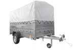 Kfz Anhänger mit Plane GARDEN TRAILER 264 KIPP -Neu – Bild 3