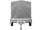 PKW Anhänger 230×125 Garden Trailer 230 KIPP Unitrailer 750 kg mit Stützrad, 110 cm hoher Plane und Hochspriegel-Neu – [LTG_SITE_NAME] – Bild 3