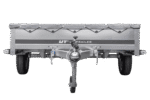 PKW Anhänger 264×150 Unitrailer Garden 265 KIPP mit Flachplanenträger und grauer Plane-Neu – [LTG_SITE_NAME] – Bild 3